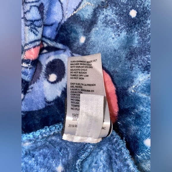 Disney Lilo & Stitch Fleece Cozy Soft Pull On Pajama Women 2X Bottom Pants - Picture 5 of 7